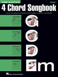 The Guitar 4 Chord Songbook by Various Composers J.W. Pepper Sheet Music